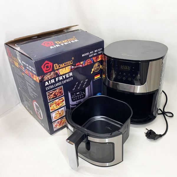 Аерофритюрка для смаження без масла Domotec MS-3221 3500 Вт 7 л 00019952 фото
