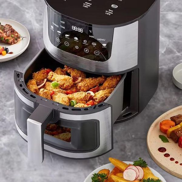 Аерофритюрка для смаження без масла Domotec MS-3221 3500 Вт 7 л 00019952 фото