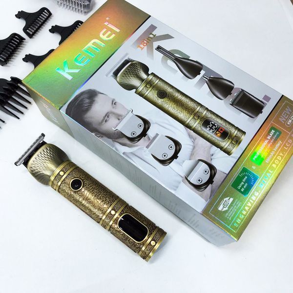 Тример 18 в 1 Kemei KM-2313, Універсальний триммер для чоловіків хороші машинки для стрижки волосся для дому 00014524 фото