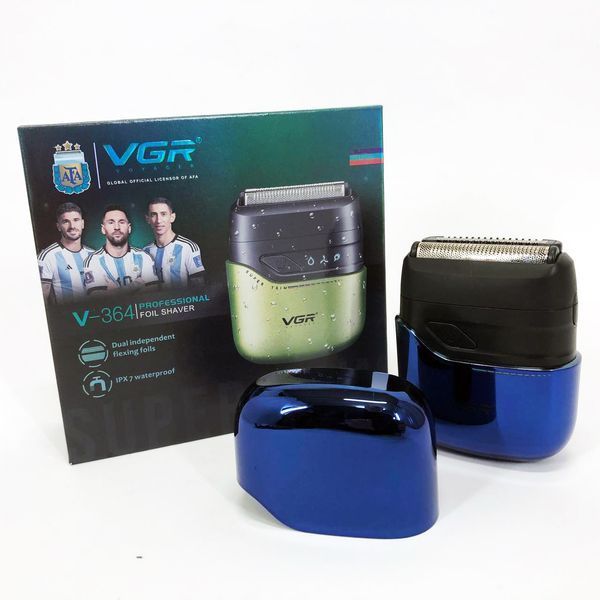 Електробритва VGR V-364 BLUE шейвер 00014804 фото