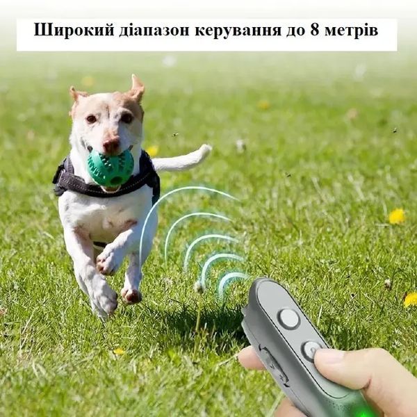 Отпугиватель собак Ultrasonic STM-00501 мощный ультразвуковой 3 в 1 с индикатором зарядки и аккумулятором от USB 00022007 фото