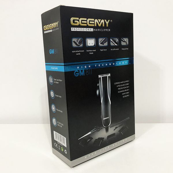 Машинка для стрижки GEMEI GM-811, професійна електробритва, машинка для стрижки волосся провідна 00014312 фото