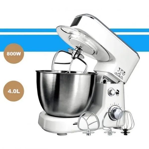 Кухонный комбайн тестомес миксер 3 в 1 на 6 скоростей Sokany SC-209 Multy 800 Вт 00021134 фото