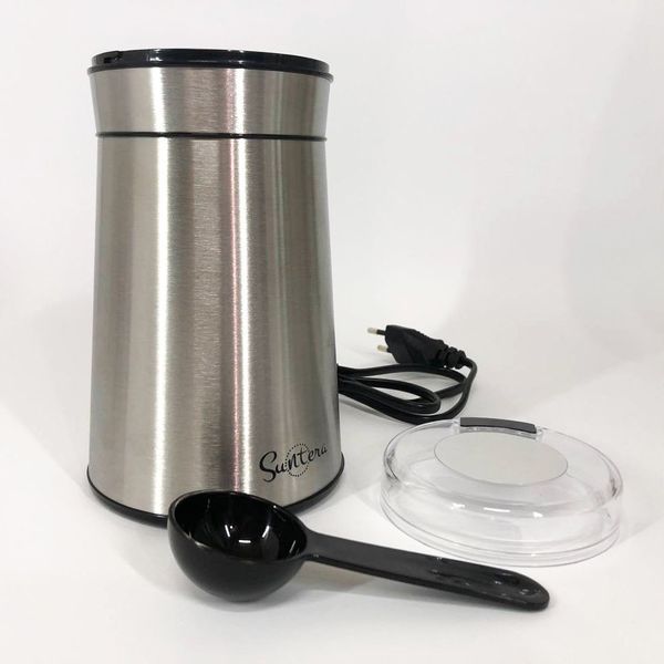 Кофемолка Suntera SCG-603SS 250 Вт, электрическая кофемолка измельчитель, профессиональные кофемолки 00018912 фото