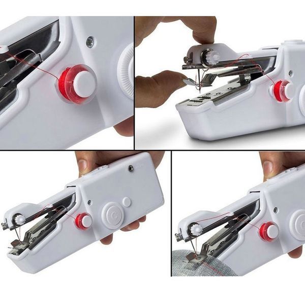 Портативная мини-швейная машинка HANDY SWITCH CS-101B, Ручная швейная машинка удобная компактная 00013471 фото