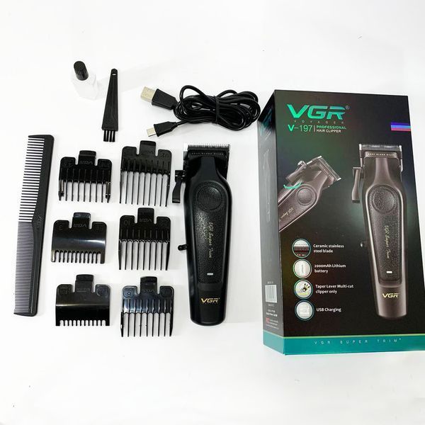 Аккумуляторная машинка для стрижки VGR V-197 00014904 фото