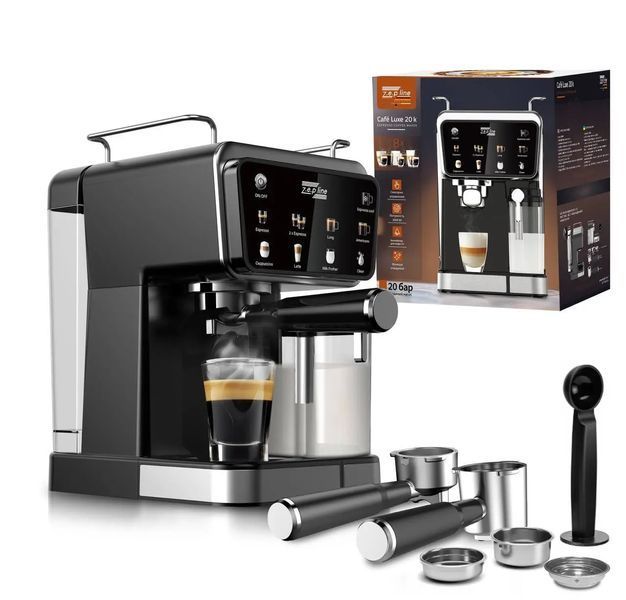 Кофемашина Zepline ZP-6803/3000 Вт, 20 Bar, 8 напитков, ESPRESSO COOL 00021030 фото