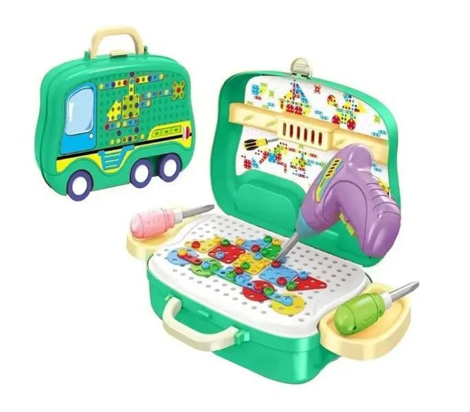 Детский чемоданчик Ремонт Creative Little Drill Box 00016466 фото
