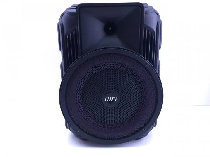 Колонка музична Портативна Bluetooth колонка зі світломузикою RX-8135W з LED-підсвічуваннямBluetooth RX-8135W 00018021 фото