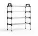 Полиця для взуття метал 4 секції Shoe rack 00012798 фото 1