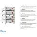 Акумуляторна батарея Deye SE-G5.3Pro-B (LiFePO4 51,2V 100Ah) 00024684 фото 2