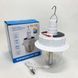 Світлодіодна LED лампа з акумулятором T38-COB+SMD(RGB) 2x18650 сонячна батарея 00023226 фото 4