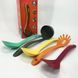 Набір кухонних речей Magio MG-1123 5 предметів, Силіконовий кухонний набір кухарів 00018813 фото 12