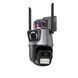 Уличная охранная поворотная wifi камера dual lens zoom 8mp сирена, зум, удаленным доступом онлайн 00017363 фото 2