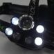Яркий светодиодный налобный фонарь Bailong Police BL-T78 5 led белый, налобный фонарик с usb зарядкой 00022908 фото 5