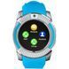 Умные смарт-часы Smart Watch V8. Цвет: синий 00022453 фото 9