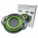 Друшляк силіконовий складаний великий + маленький Collapsible filter baskets 00019246 фото 4