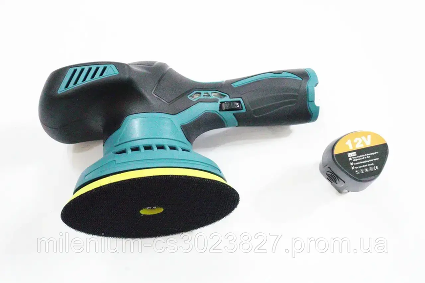 Полировальная машинка Waxing Polisher YK49 аккумуляторная 1250W 1АКБ 00022695 фото