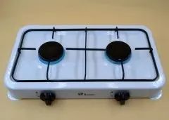 Настольная газовая плита Domotec MS-6602/4063 на 2 конфорки 00020920 фото