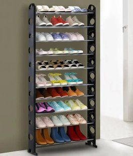 Полиця для взуття Shoe rack (10 полиць, 30 пар) (25Wх7.9"Dх60.6H) 8060 00014042 фото