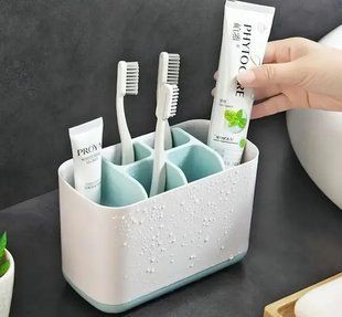 Підставка для зубних щіток Large toothbrush caddy | Організатор у ванну 00020354 фото