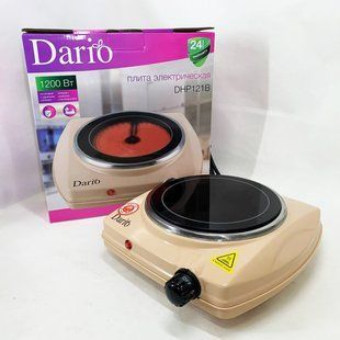 Настільна плита електрична DARIO DHP121B 00019428 фото