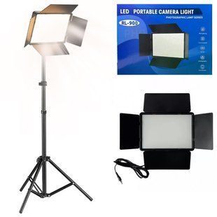 Профессиональный видеосвет LED LIGHT RL-900 35W с пультом 3000k-6500k, Прямоугольный студийный свет 00023531 фото