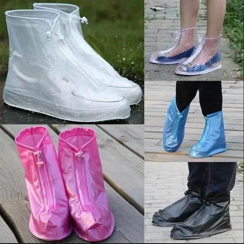 Дождевики для обуви Бахилы от дождя Чехлы на обувь от дождя Dry Steppers Shoes Cover 00024546 фото