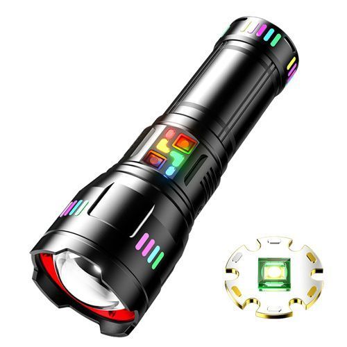 Фонарь NIGHT VISION FLUORESCENCE G01-PM60-TG, Мощный карманный фонарик, Сильный фонарик 00023355 фото