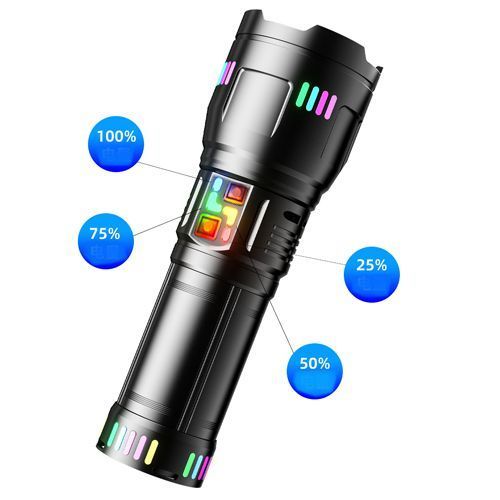 Фонарь NIGHT VISION FLUORESCENCE G01-PM60-TG, Мощный карманный фонарик, Сильный фонарик 00023355 фото