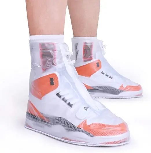 Дождевики для обуви Бахилы от дождя Чехлы на обувь от дождя Dry Steppers Shoes Cover 00024546 фото
