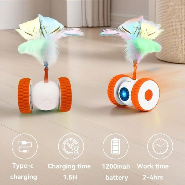 Бадминтон - мышка,игрушка для животных USB Cat teaser AND XL-1233 00021922 фото