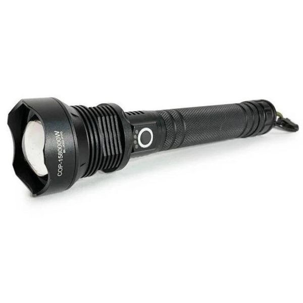 Мощный фонарик аккумуляторный тактический X-Balog BL-X92-P70 с зарядкой от USB, тактичный фонарь 00022909 фото