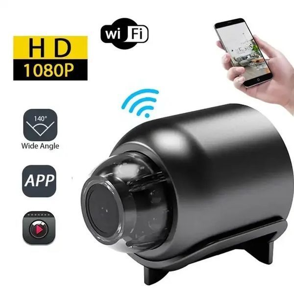 Портативная камера с ночной съемкой 1080P, X5 Mini / Мини Wi-Fi камера с удаленным доступом 00018066 фото