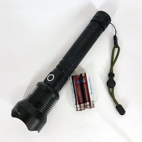 Мощный фонарик аккумуляторный тактический X-Balog BL-X92-P70 с зарядкой от USB, тактичный фонарь 00022909 фото