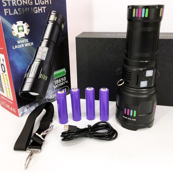 Фонарь NIGHT VISION FLUORESCENCE G01-PM60-TG, Мощный карманный фонарик, Сильный фонарик 00023355 фото