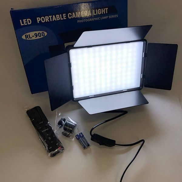 Профессиональный видеосвет LED LIGHT RL-900 35W с пультом 3000k-6500k, Прямоугольный студийный свет 00023531 фото