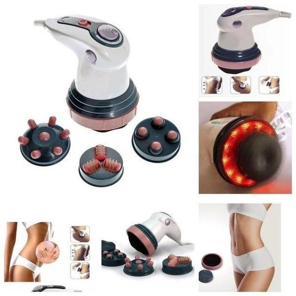 Масажер Для Тіла Інфрачервоний Антицелюлітний Body Innovation Sculptural 4 Насадки MA-118-2 00014510 фото