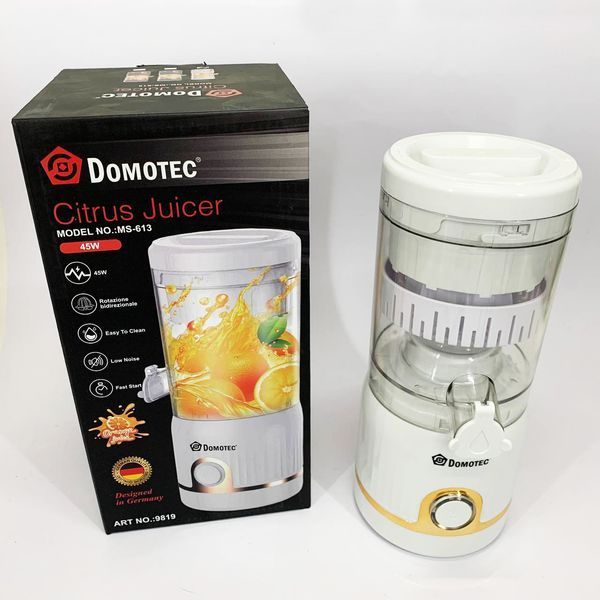 Соковыжималка для цитрусовых Domotec MS-613 250мл. Цвет: белый 00019478 фото