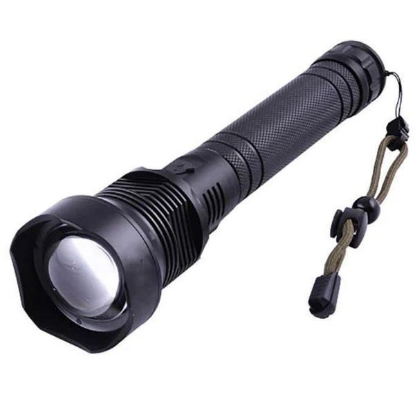 Мощный фонарик аккумуляторный тактический X-Balog BL-X92-P70 с зарядкой от USB, тактичный фонарь 00022909 фото