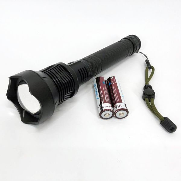 Мощный фонарик аккумуляторный тактический X-Balog BL-X92-P70 с зарядкой от USB, тактичный фонарь 00022909 фото
