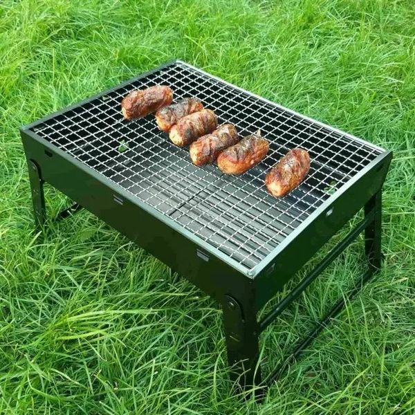 Портативный гриль TL-372 барбекю BBQ Grill Portable складной переносной мангал для дома дачи и туризма 00013110 фото