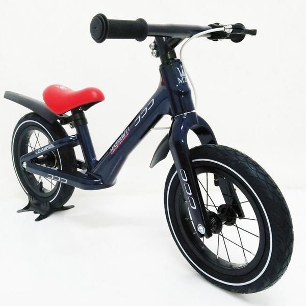 Беговел детский 12 MAZERATI NB-03 магниевый. Цвет: синий 00016108 фото