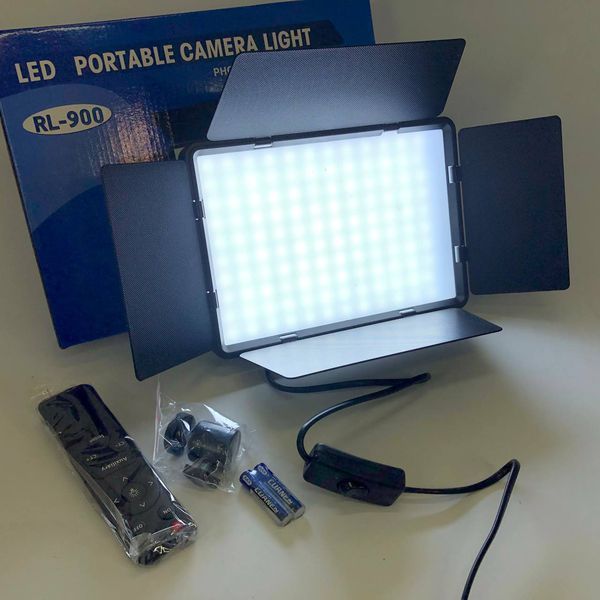 Профессиональный видеосвет LED LIGHT RL-900 35W с пультом 3000k-6500k, Прямоугольный студийный свет 00023531 фото