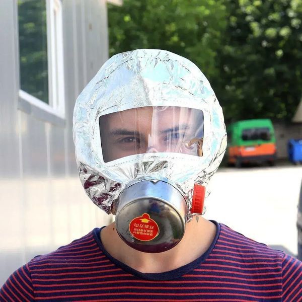 Протигаз фільтруючий Fire mask / Протипожежна маска-протигаз 00022812 фото