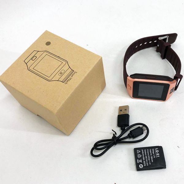 Смарт-часы Smart Watch DZ09. Цвет: золотой 00022457 фото