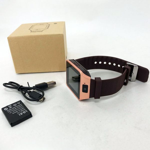 Смарт-часы Smart Watch DZ09. Цвет: золотой 00022457 фото