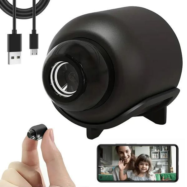 Портативная камера с ночной съемкой 1080P, X5 Mini / Мини Wi-Fi камера с удаленным доступом 00018066 фото