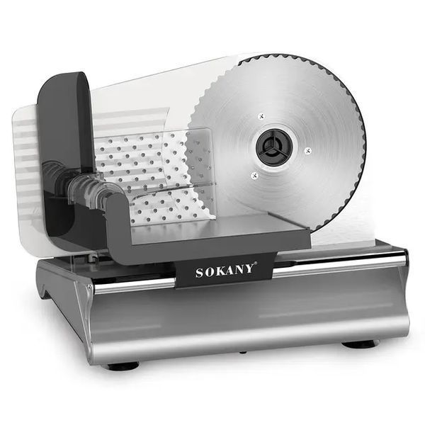 Слайсер Sokany SK-446 из нержавеющей стали Серый 00021402 фото