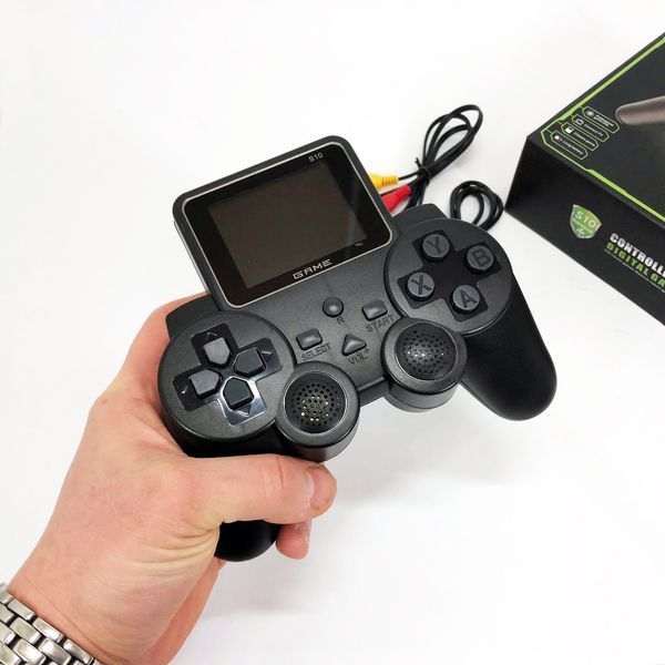 Игровая консоль-джойстик S10 с 2.4 дюймовым LCD экраном, Игровая приставка game, Детская приставка тетрис 00015829 фото
